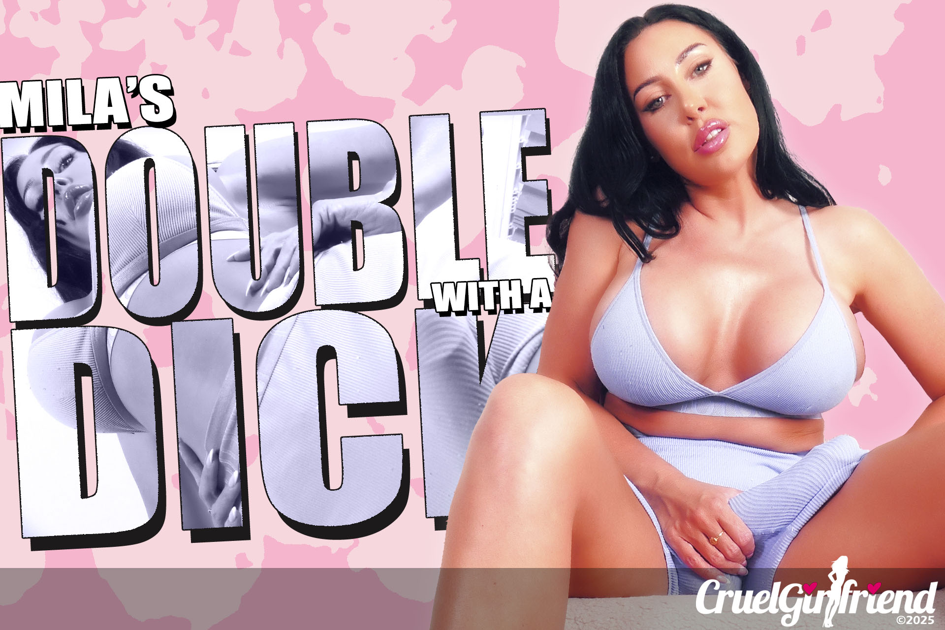 Mila's Double With A Dick